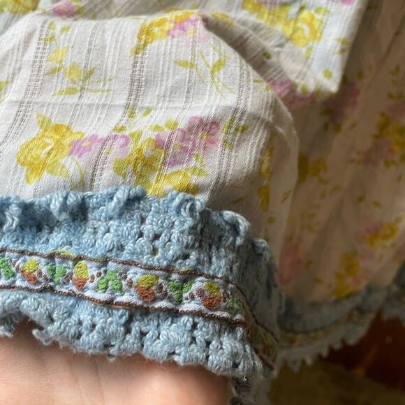 70s bridgerton colonial cottagecore dress - Picture 4 of 6